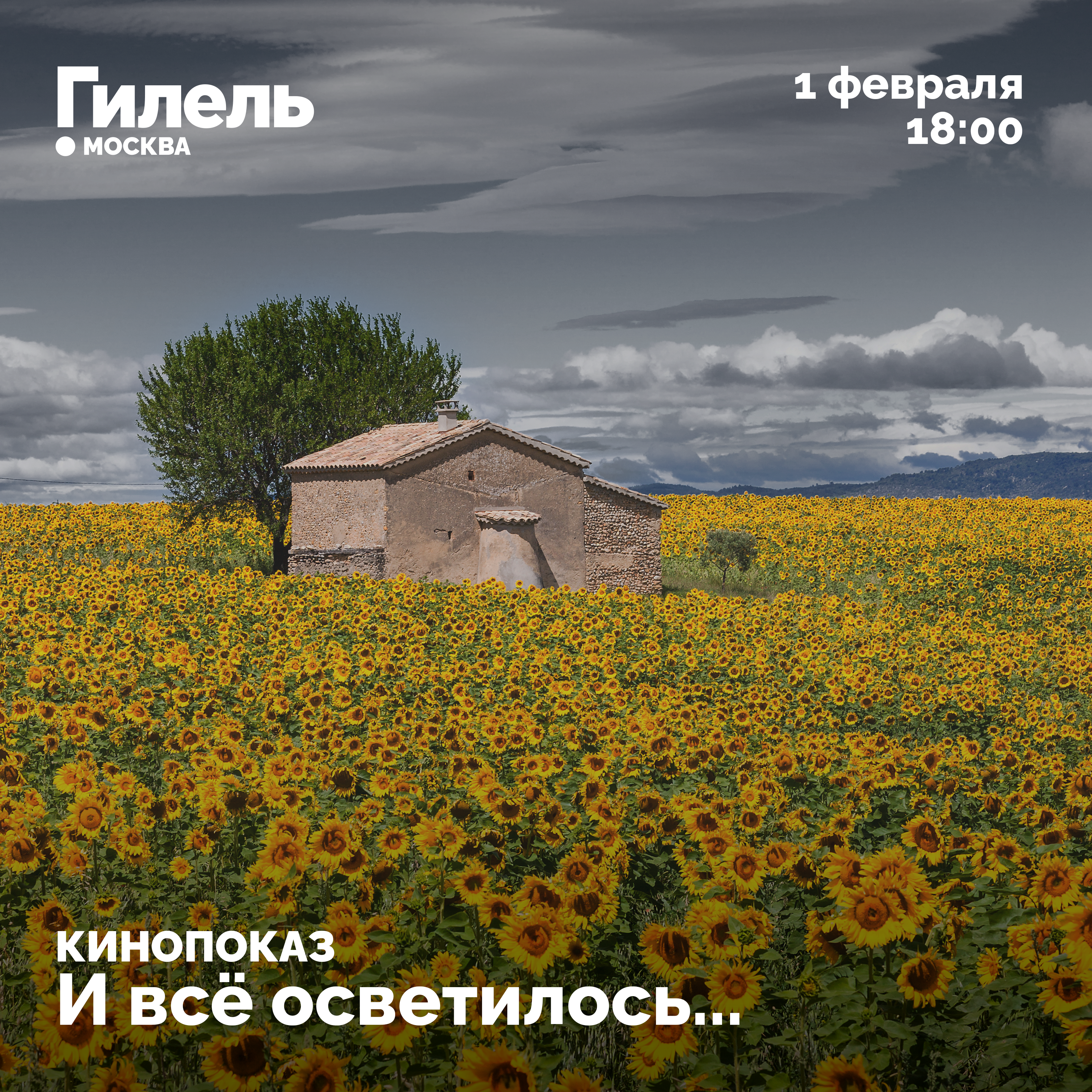 Кинопросмотр фильма "И всё осветилось"